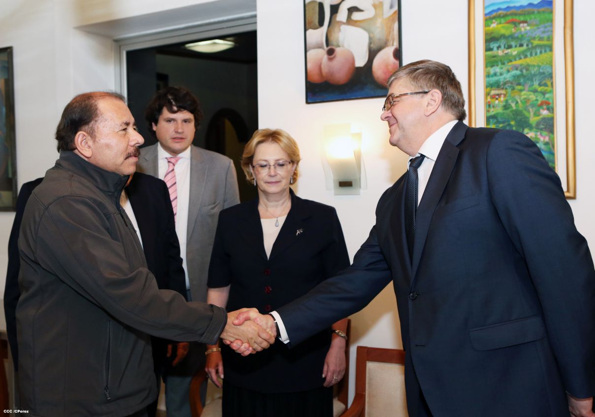 Presidente Daniel se reúne con delegación Rusa encabezada por Ministra de Salud Veronika Skvortsova