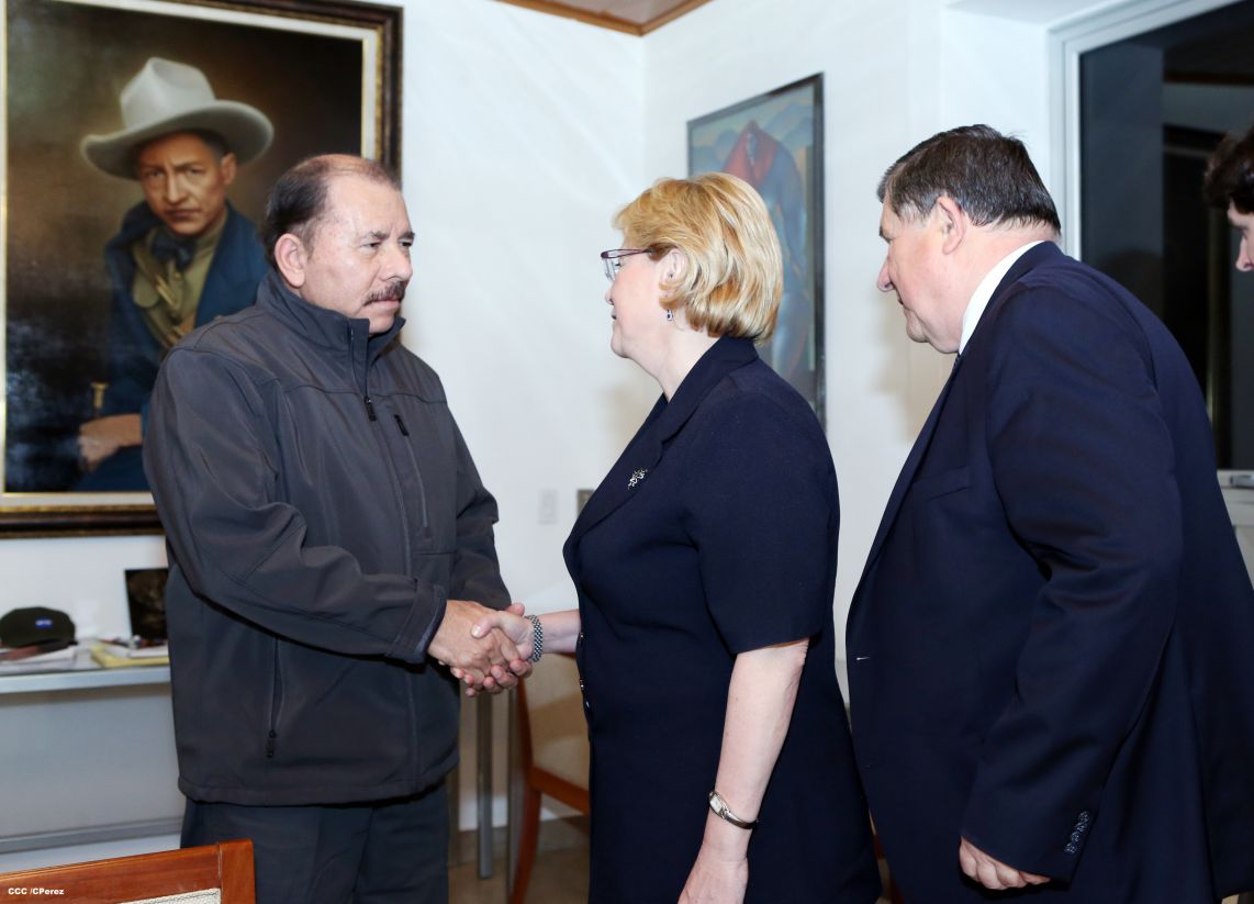 Presidente Daniel se reúne con delegación Rusa encabezada por Ministra de Salud Veronika Skvortsova