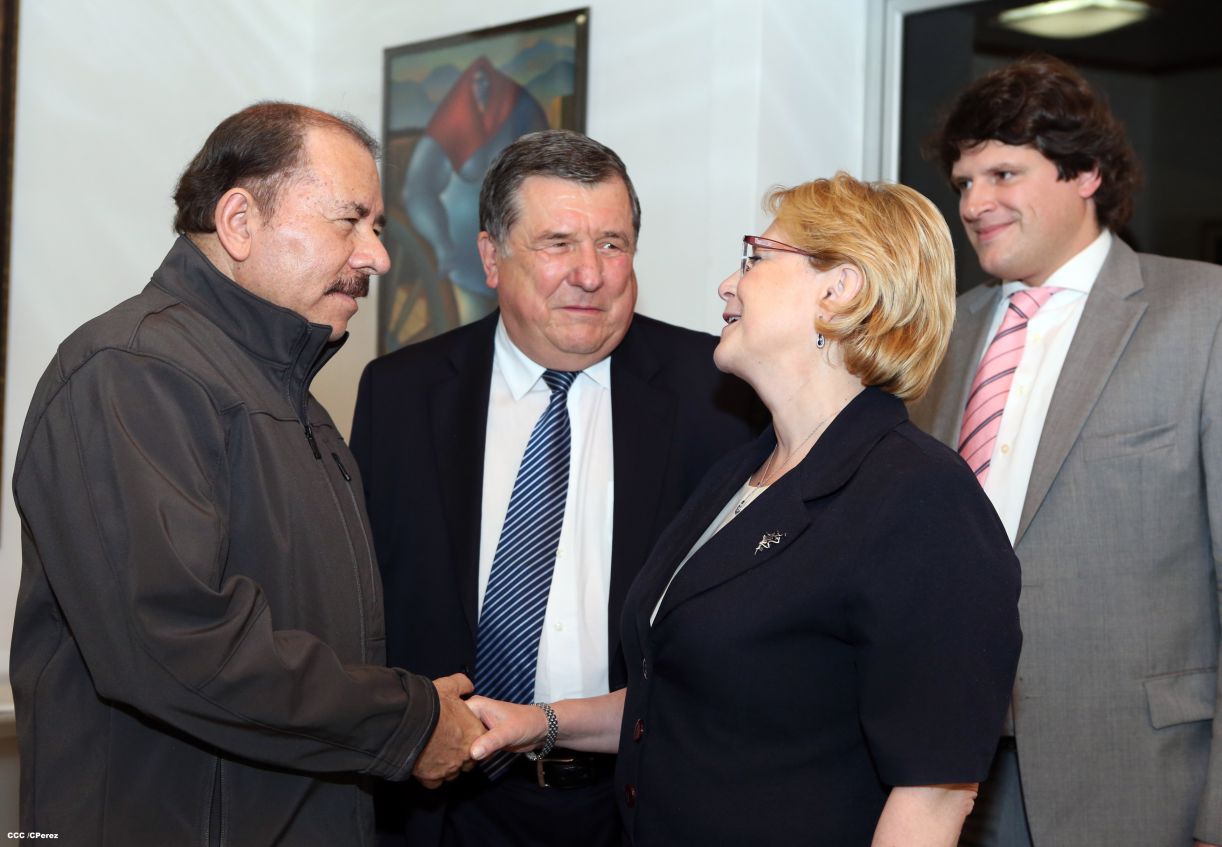 Presidente Daniel se reúne con delegación Rusa encabezada por Ministra de Salud Veronika Skvortsova