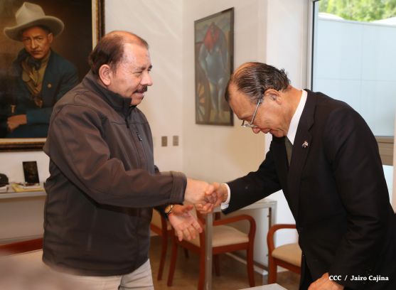 Presidente Daniel sostiene encuentro con representantes del grupo empresarial japonés Yazaki Corporation