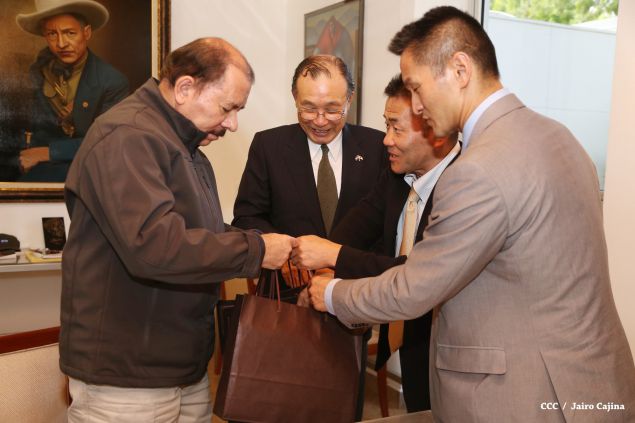 Presidente Daniel sostiene encuentro con representantes del grupo empresarial japonés Yazaki Corporation