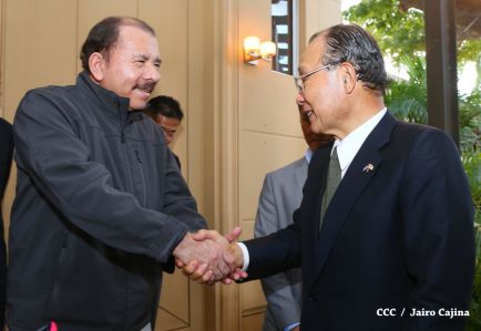 Presidente Daniel sostiene encuentro con representantes del grupo empresarial japonés Yazaki Corporation