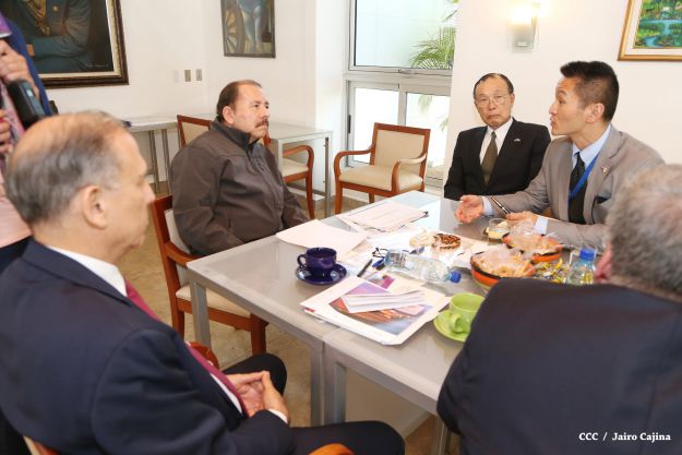 Presidente Daniel sostiene encuentro con representantes del grupo empresarial japonés Yazaki Corporation
