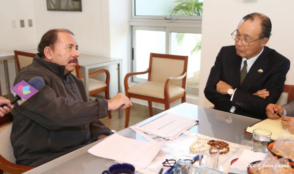 Presidente Daniel sostiene encuentro con representantes del grupo empresarial japonés Yazaki Corporation