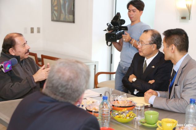 Presidente Daniel sostiene encuentro con representantes del grupo empresarial japonés Yazaki Corporation