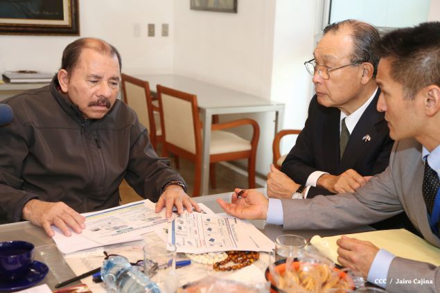 Presidente Daniel sostiene encuentro con representantes del grupo empresarial japonés Yazaki Corporation