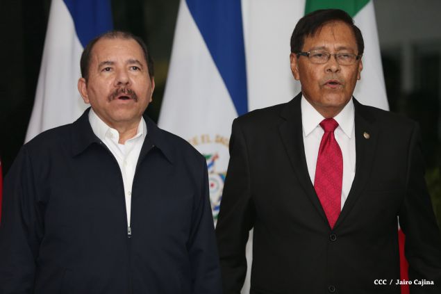 Daniel y Rosario reciben cartas credenciales de nuevos embajadores de Colombia, El Salvador, Italia y Alemania