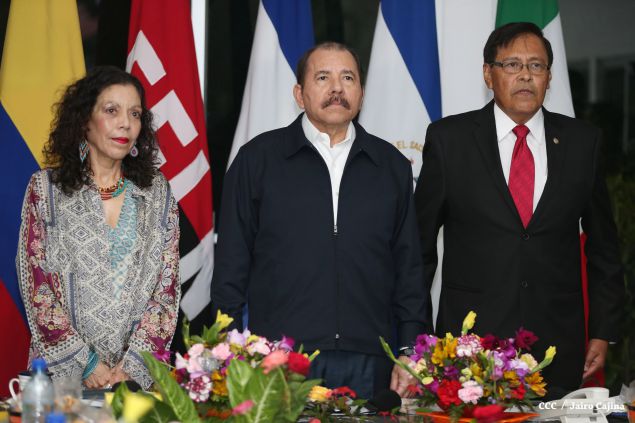 Daniel y Rosario reciben cartas credenciales de nuevos embajadores de Colombia, El Salvador, Italia y Alemania