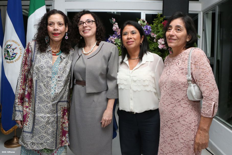 Daniel y Rosario reciben cartas credenciales de nuevos embajadores de Colombia, El Salvador, Italia y Alemania