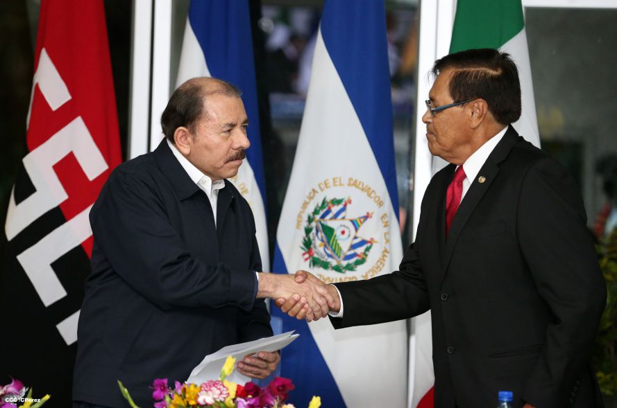 Daniel y Rosario reciben cartas credenciales de nuevos embajadores de Colombia, El Salvador, Italia y Alemania