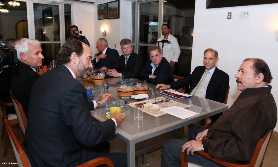 Presidente Daniel se reúne con empresarios de la Asociación de Zonas Francas de las Américas