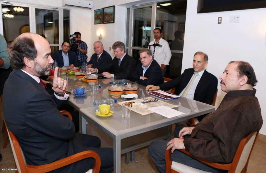 Presidente Daniel se reúne con empresarios de la Asociación de Zonas Francas de las Américas