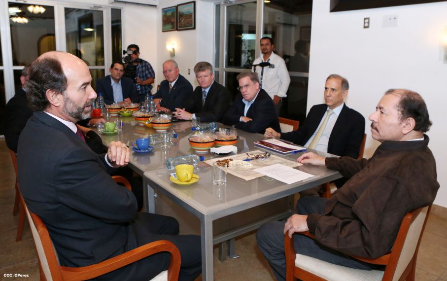 Presidente Daniel se reúne con empresarios de la Asociación de Zonas Francas de las Américas