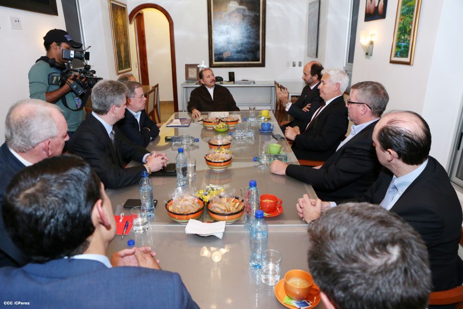 Presidente Daniel se reúne con empresarios de la Asociación de Zonas Francas de las Américas