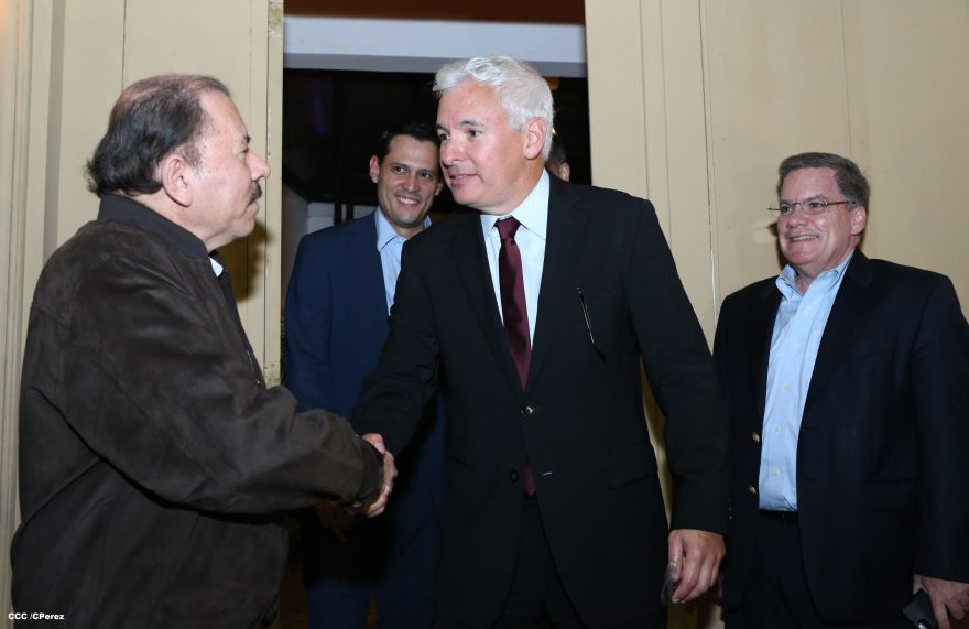 Presidente Daniel se reúne con empresarios de la Asociación de Zonas Francas de las Américas