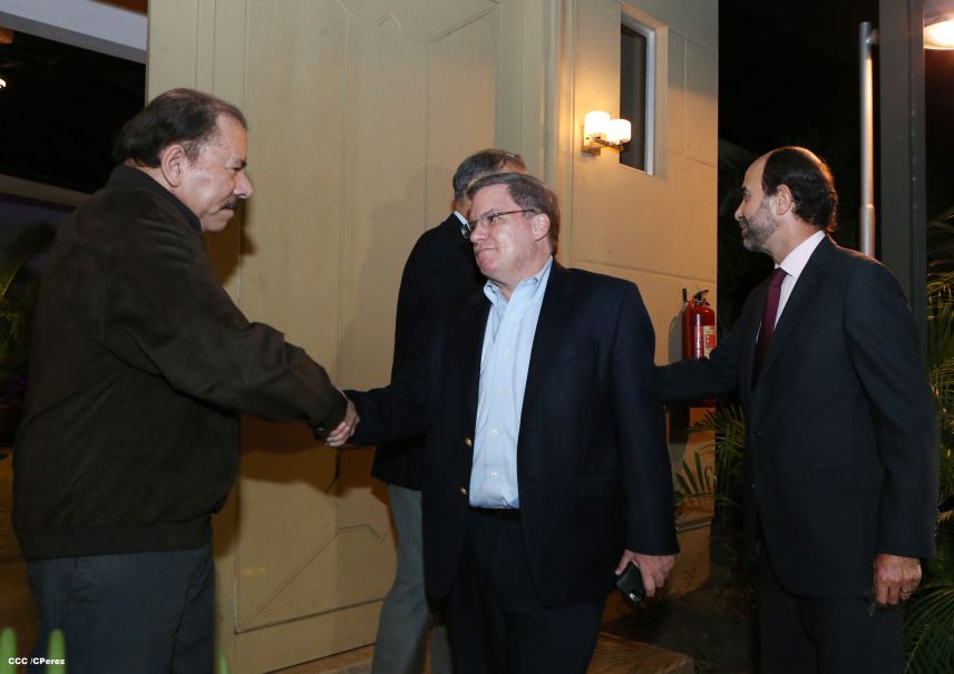 Presidente Daniel se reúne con empresarios de la Asociación de Zonas Francas de las Américas