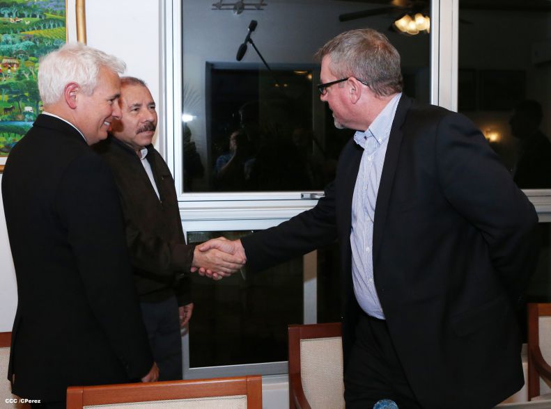 Presidente Daniel se reúne con empresarios de la Asociación de Zonas Francas de las Américas