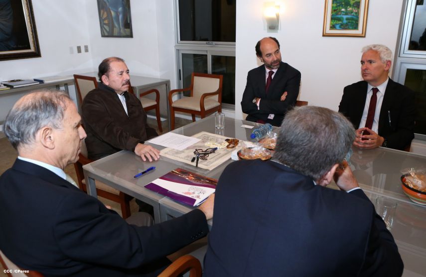 Presidente Daniel se reúne con empresarios de la Asociación de Zonas Francas de las Américas