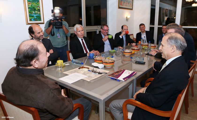 Presidente Daniel se reúne con empresarios de la Asociación de Zonas Francas de las Américas