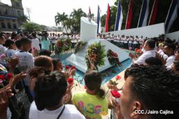 Nicaragua conmemora tránsito a la inmortalidad del Comandante Carlos Fonseca