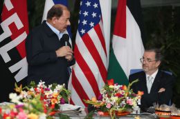 Daniel y Rosario reciben cartas credenciales de embajadores de Chile, Francia, EEUU y Palestina