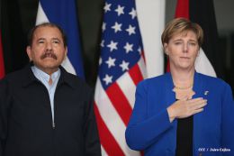 Daniel y Rosario reciben cartas credenciales de embajadores de Chile, Francia, EEUU y Palestina