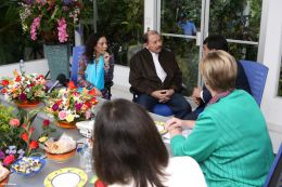 Presidente Daniel y Compañera Rosario sostienen encuentro con el Subsecretario Adjunto de Estados Unidos, Francisco Palmieri