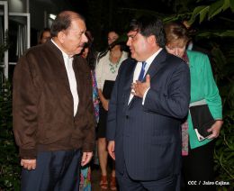 Presidente Daniel y Compañera Rosario sostienen encuentro con el Subsecretario Adjunto de Estados Unidos, Francisco Palmieri