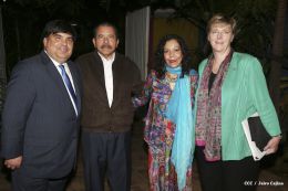 Presidente Daniel y Compañera Rosario sostienen encuentro con el Subsecretario Adjunto de Estados Unidos, Francisco Palmieri