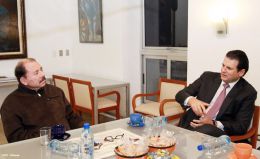 Presidente Daniel se reúne con presidente del Grupo Regional Aval