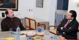 Presidente Daniel se reúne con presidente del Grupo Regional Aval