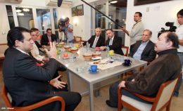 Presidente Daniel se reúne con presidente del Grupo Regional Aval