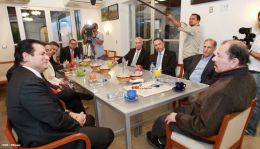 Presidente Daniel se reúne con presidente del Grupo Regional Aval