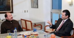 Presidente Daniel se reúne con presidente del Grupo Regional Aval