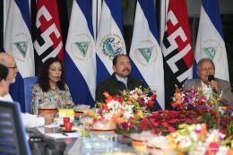 Presidente Daniel se reúne con su homólogo salvadoreño Salvador Sánchez Cerén