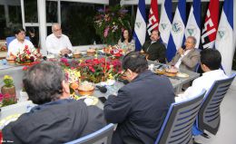 Presidente Daniel se reúne con su homólogo salvadoreño Salvador Sánchez Cerén