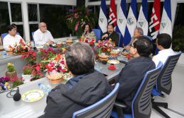 Presidente Daniel se reúne con su homólogo salvadoreño Salvador Sánchez Cerén