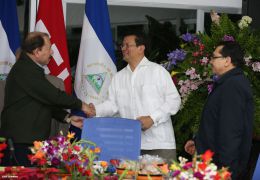 Presidente Daniel se reúne con su homólogo salvadoreño Salvador Sánchez Cerén