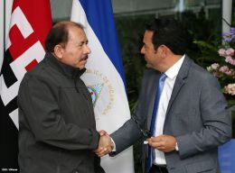 Daniel y Rosario se reúnen con el presidente electo de Guatemala, Jimmy Morales