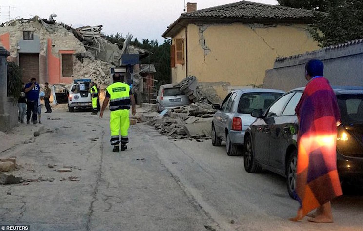 Terremoto en Italia