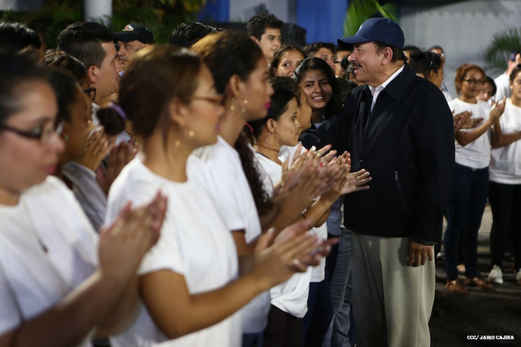 Inscripci&oacute;n de Daniel y Rosario como f&oacute;rmula del FSLN y la Alianza Unida, Nicaragua Triunfa