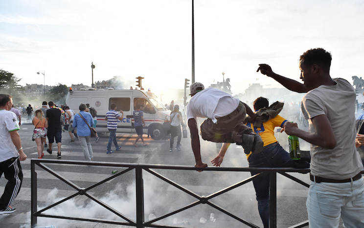 Disturbios en Francia