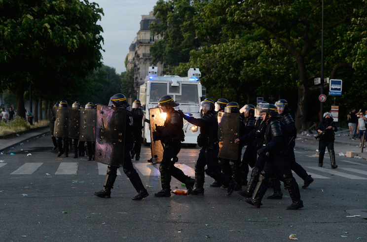 Disturbios en Francia