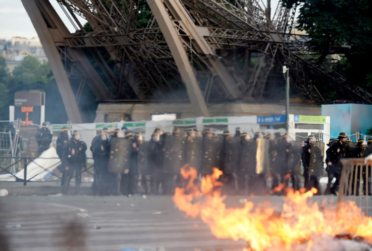Disturbios en Francia