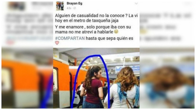 Rechazado en Facebook