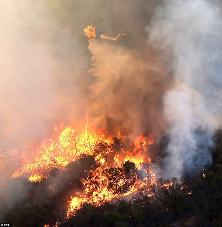 Incendio en California