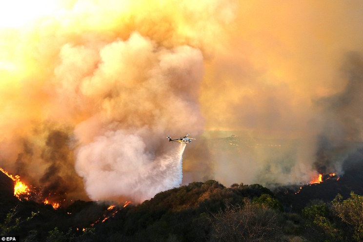 Incendio en California