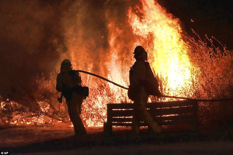 Incendio en California
