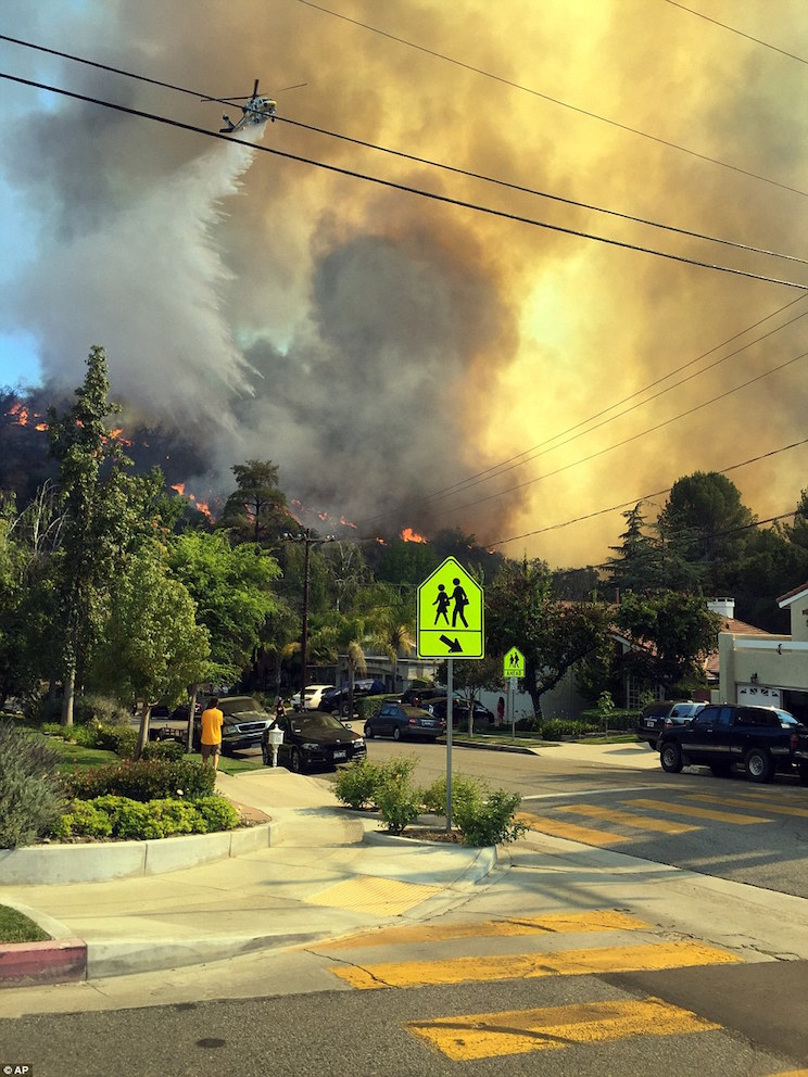 Incendio en California