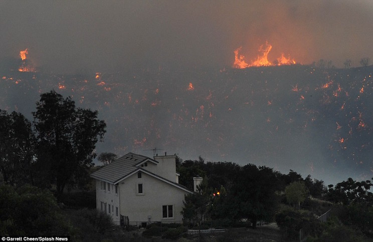 Incendio en California